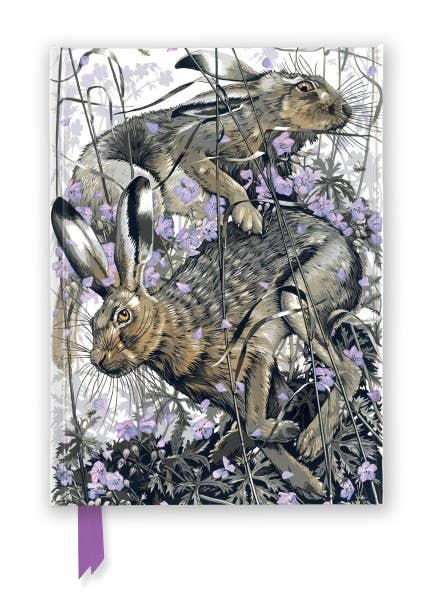 Martin Truefitt-Baker: Hares in Meadow Cranesbill Journal