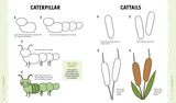 KindKids Let's Draw Nature: 100 Simple Drawing Lessons