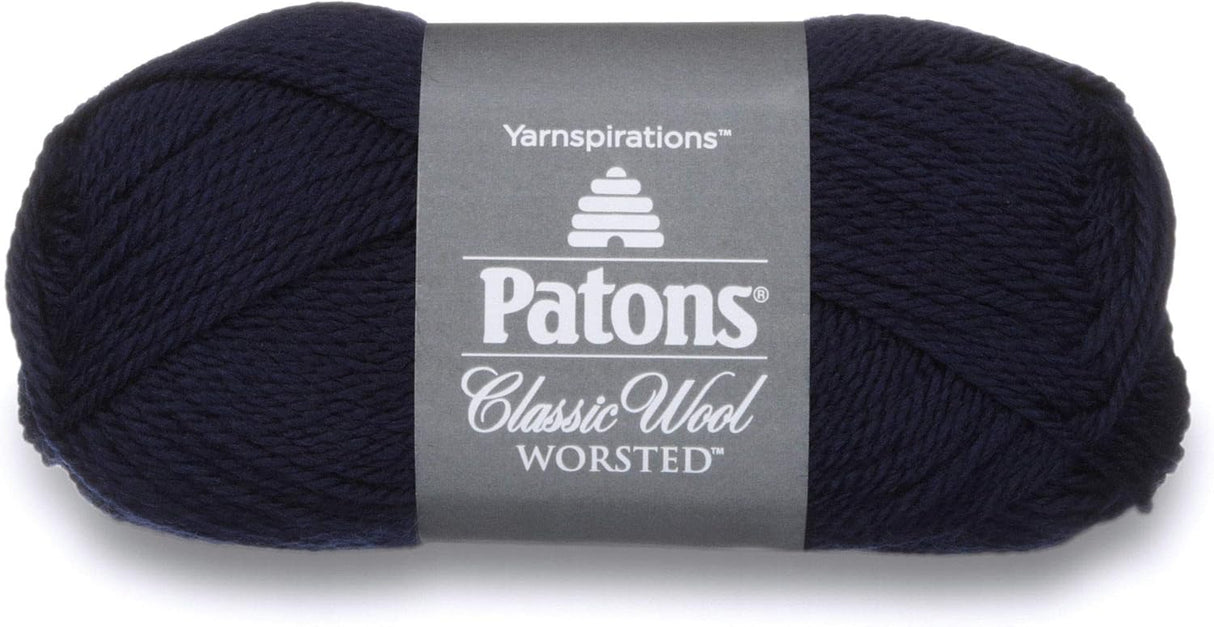 Patons Classic Wool Yarn-Navy