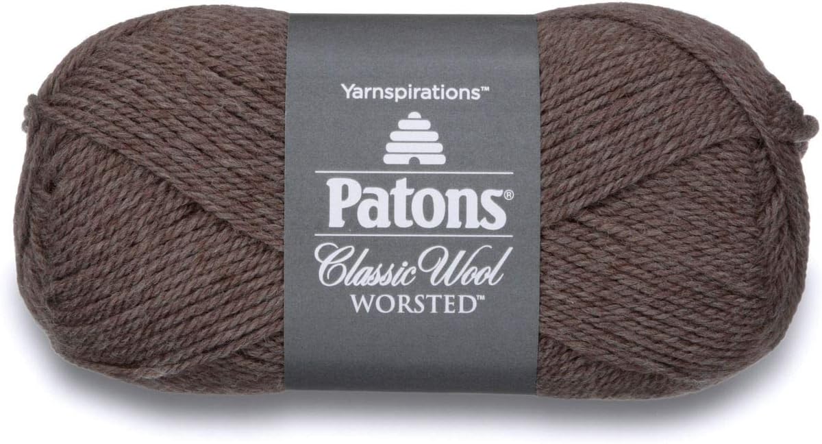Patons Classic Wool Yarn-Heath Heather