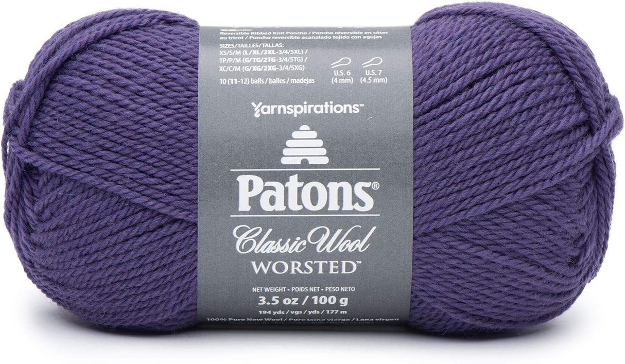 Patons Classic Wool Yarn-Pansy