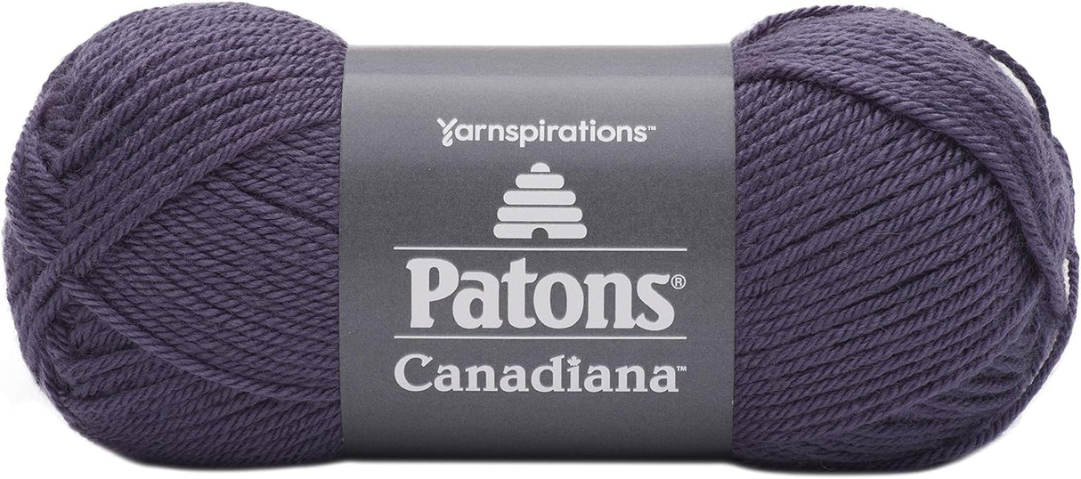 Patons Canadiana Yarn - Solids-Purple Glow
