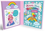 Hearts, Stars, Rainbows Coloring