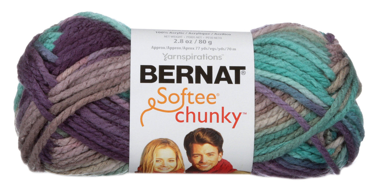 Bernat Softee Chunky Ombre Yarn-Shadow
