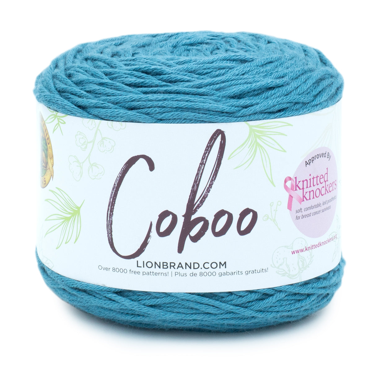 Lion Brand Coboo Yarn-Denim