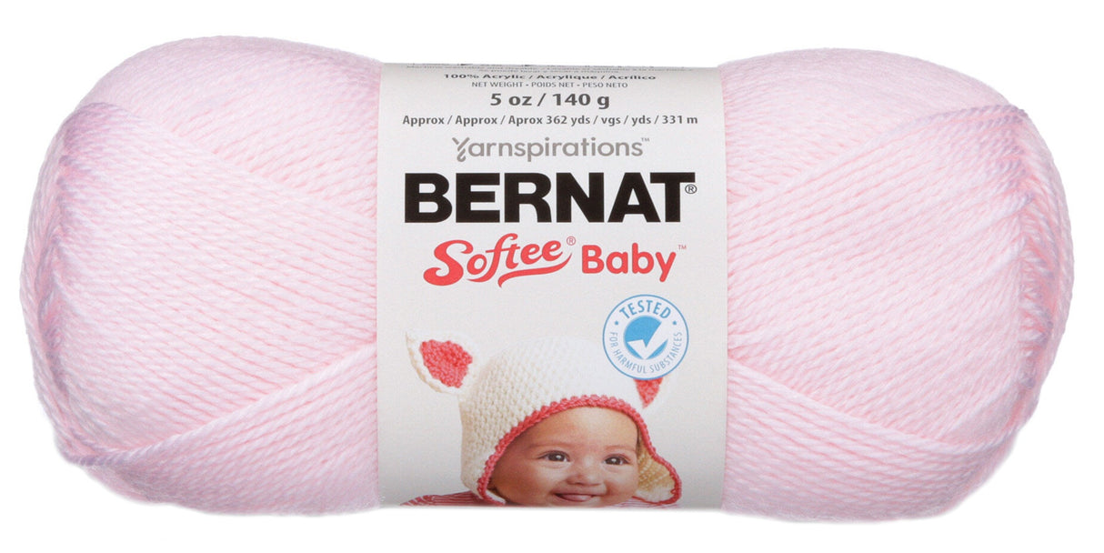 Bernat Softee Baby Yarn - Solids-Pink
