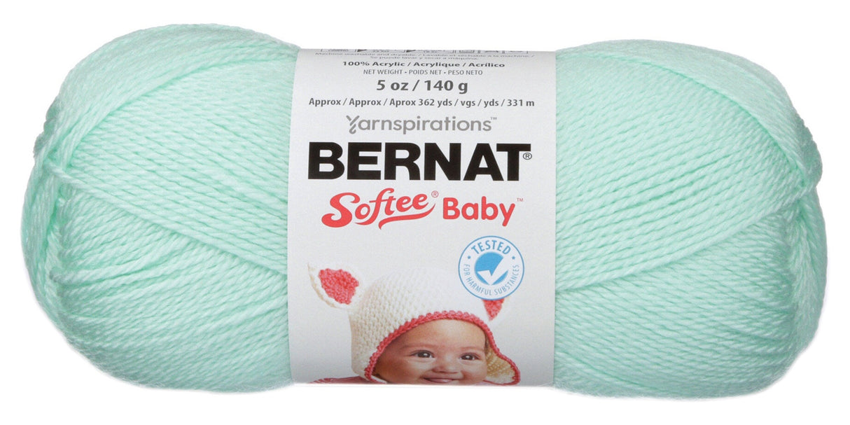 Bernat Softee Baby Yarn - Solids-Mint
