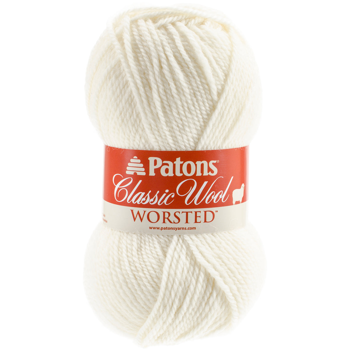 Patons Classic Wool Yarn-Winter White