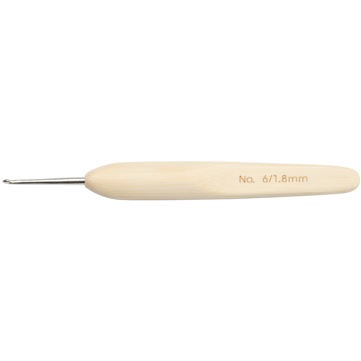 ChiaoGoo Metal Head/Bamboo Handle Crochet Hook-Size F5/3.75mm