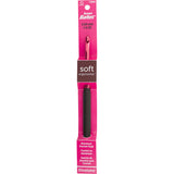 Susan Bates Silvalume Soft Handle Aluminum Crochet Hook 5.5"-Size I9/5.5mm