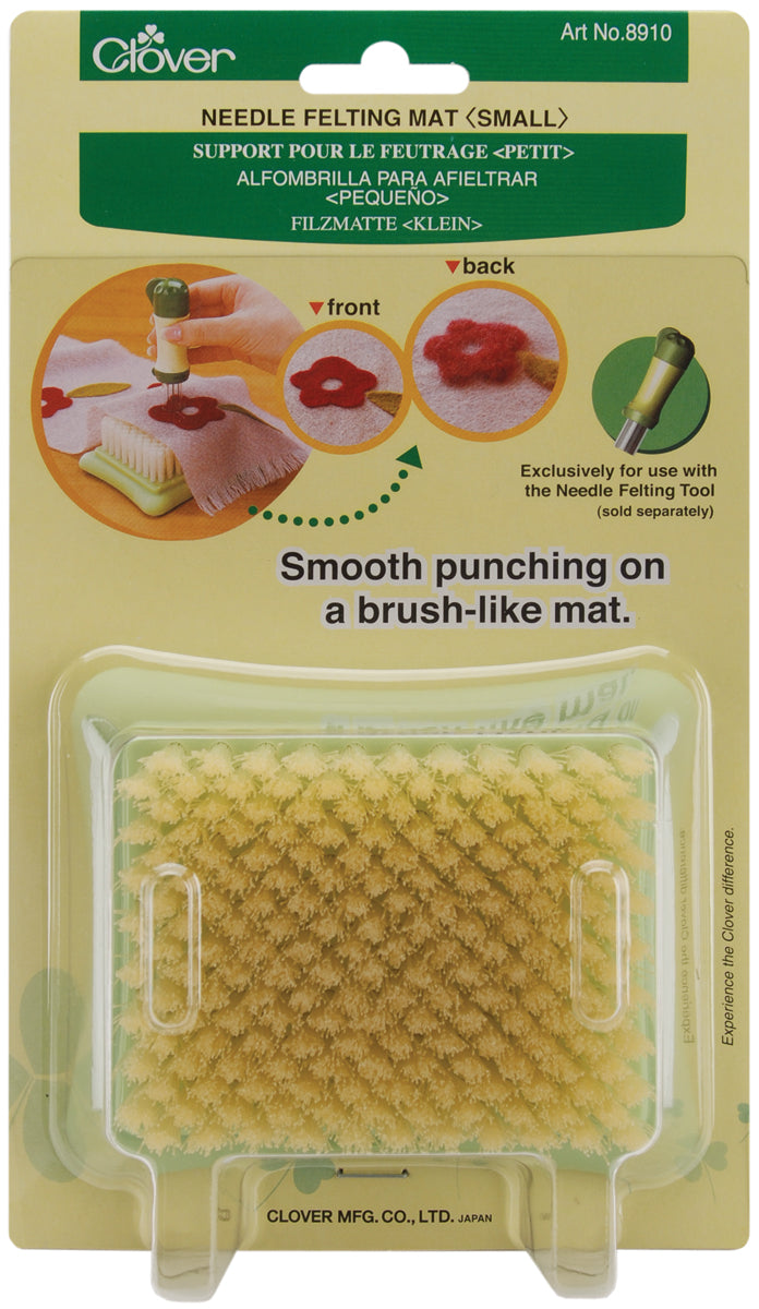 Clover Felting Needle Mat - Small-4.5"X3.75"X1.75"