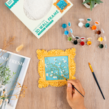 Muddies™ 3D Wall Frame Painting Kit — Almond Blossom