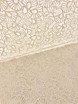 Embossed Swirled  Leaves Mulberry Paper