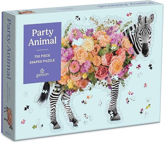 Party Animal 750 Piece Shaped Puzzle