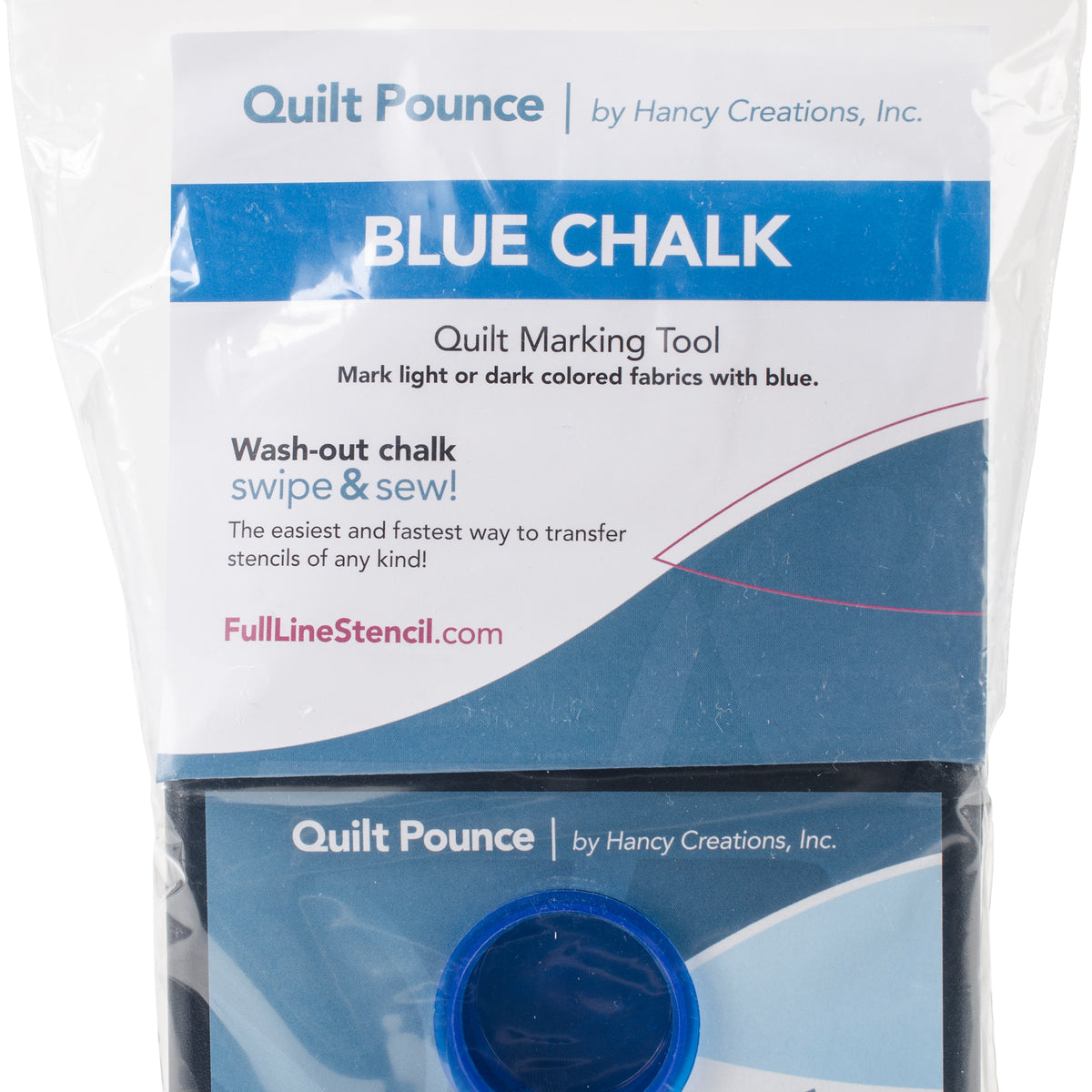 Hancy Quilt Pounce Pad W/Chalk Powder-4oz Blue – PV Arts & Crafts