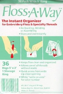 Action Bag Floss-A-Way Organizer-3"X5" 36/Pkg
