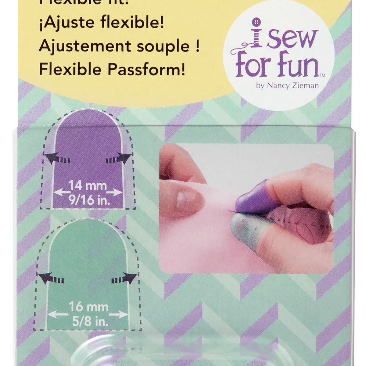 Clover I Sew For Fun Flexible Thimble Set-2/Pkg – PV Arts & Crafts