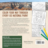Ultimate National Parks Coloring Book - Amazing Scenes