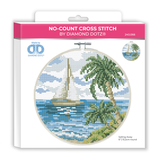 Diamond Dotz No-Count Cross Stitch Sailing Away - 6 in