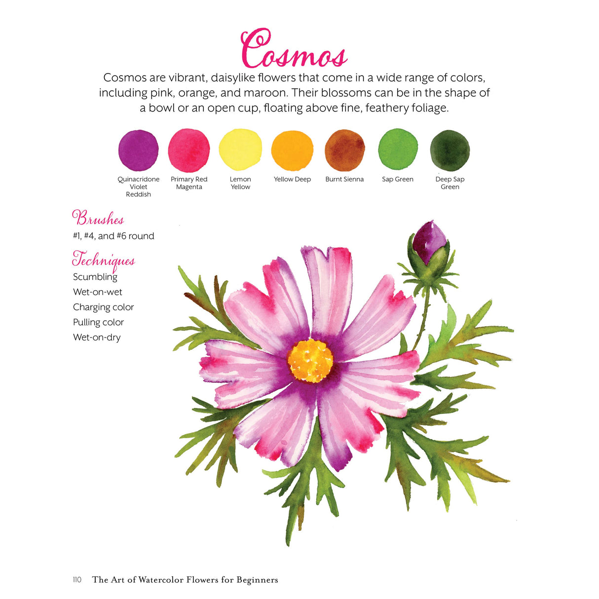 The Art of Watercolor Flowers for Beginners