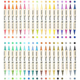 Grabie Dual Tone Brush Tip Acrylic Paint Marker Set of 36