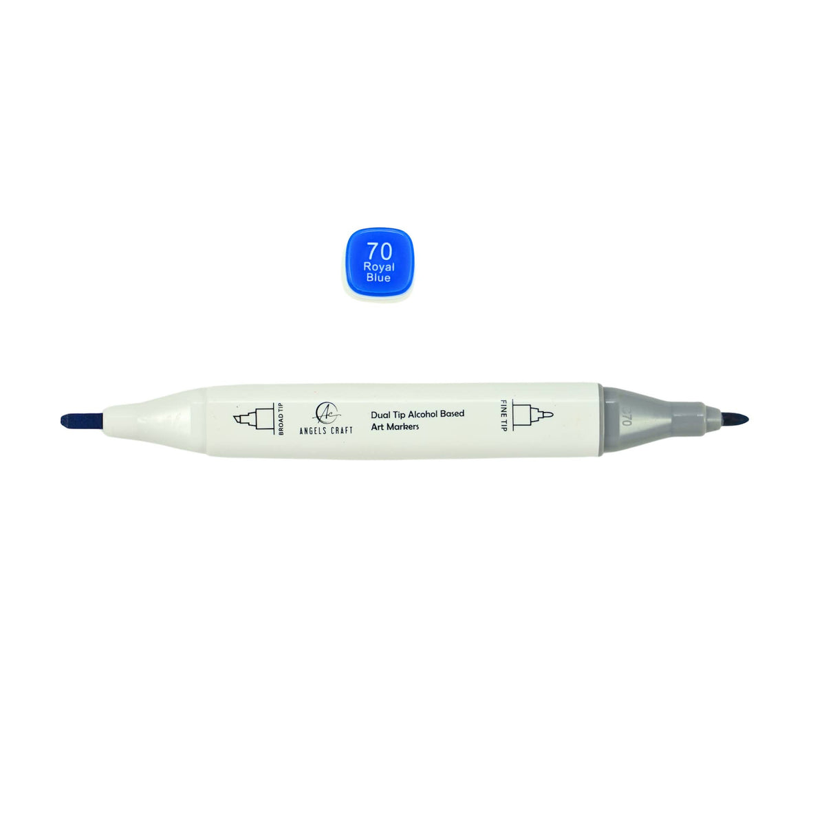 Dual Tip Primary Markers 48 pcs - Alcohol Based