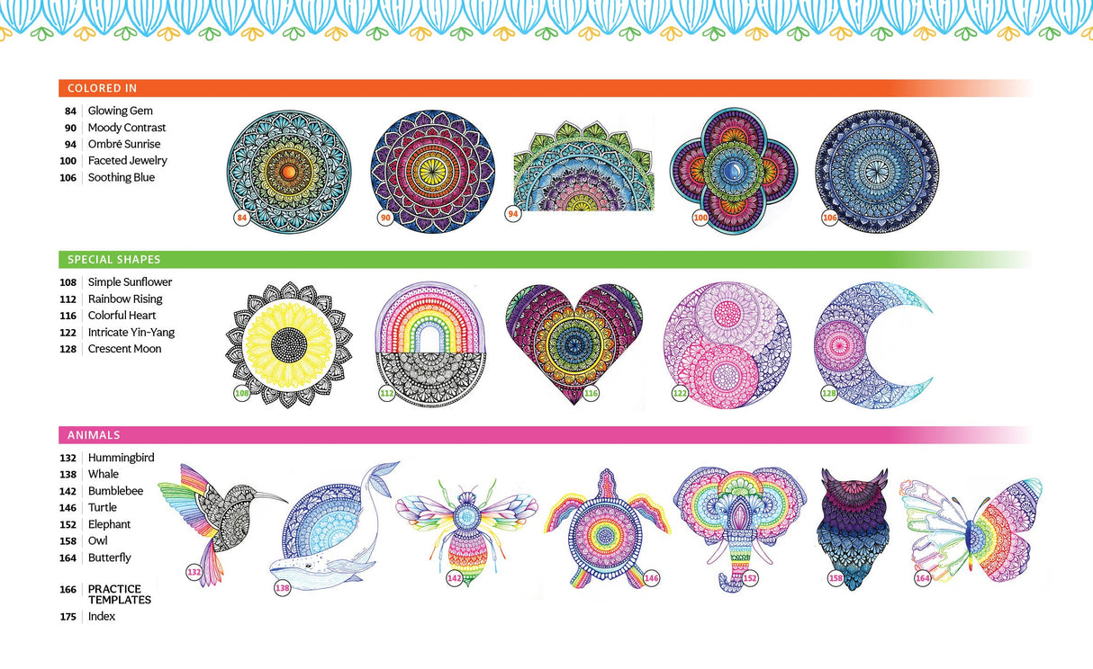 A Bright & Beautiful Guide to Drawing Mandalas