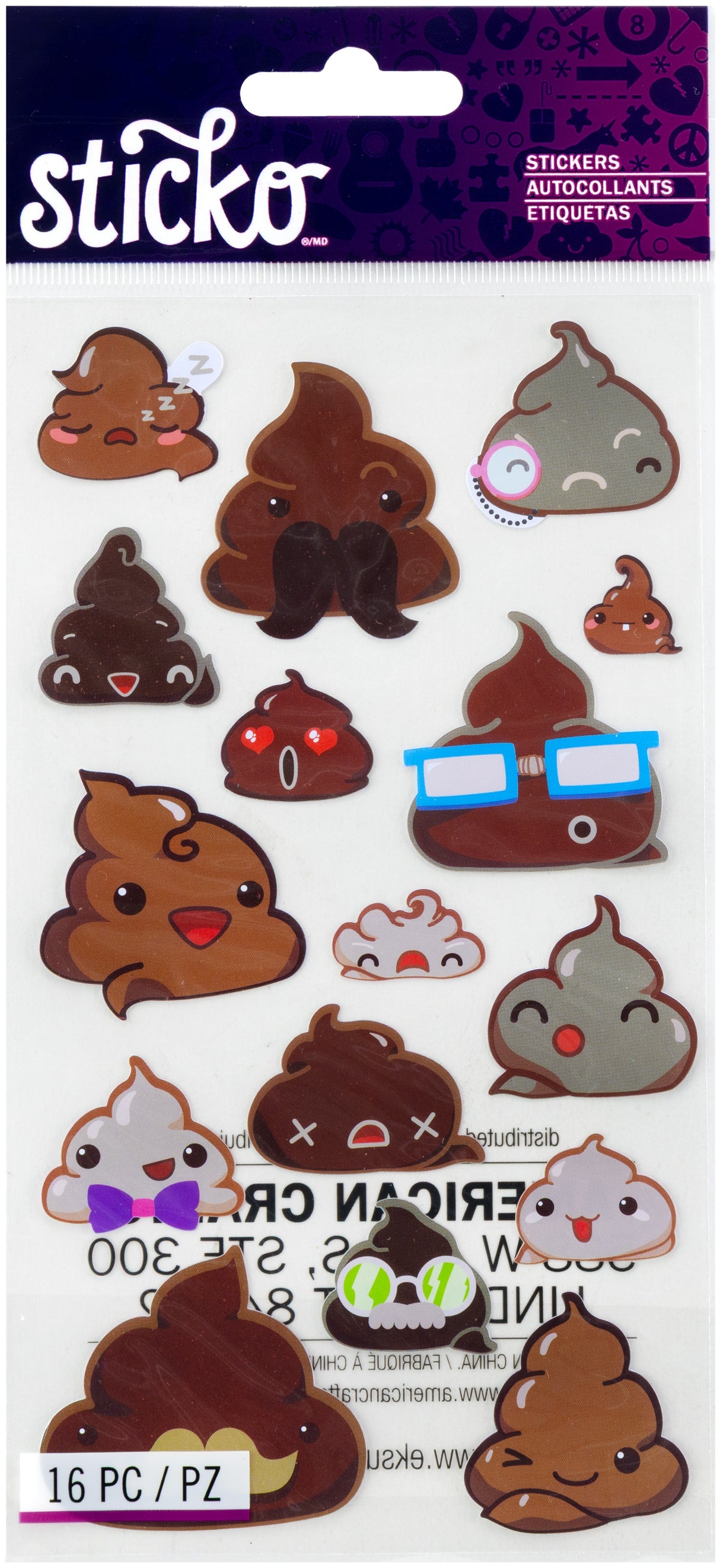 Sticko Stickers-Funny Frosting