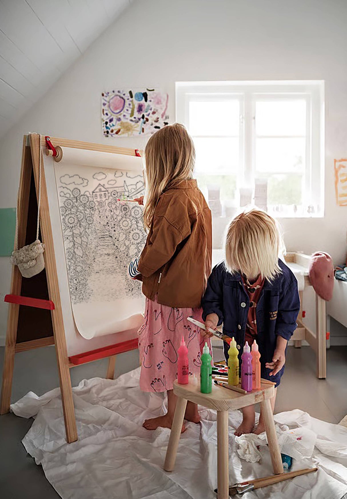 Great Little Artists Kids Coloring Roll