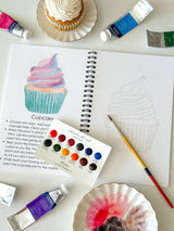 Watercolor Workbook for Kids Elementary Painting