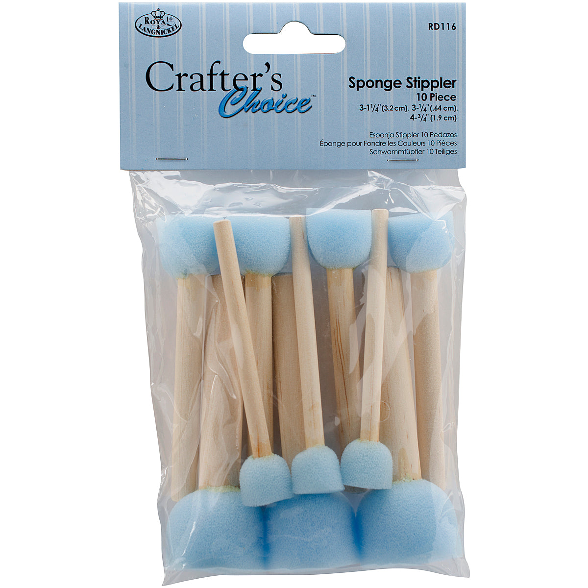 Royal & Langnickel Sponge Stippler Set 10/Pkg-