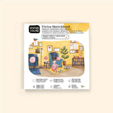 Square Cotton Sketchbook | Watercolor Paper | 300 GSM
