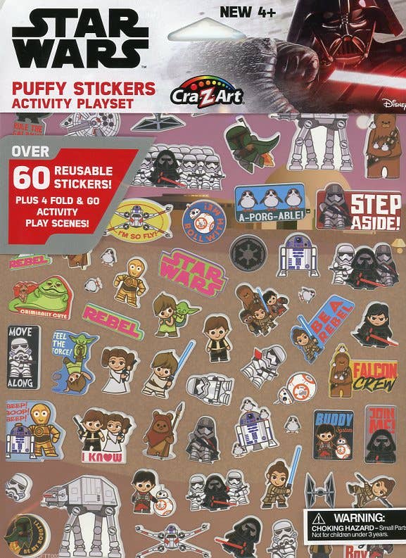 Star Wars Puffy Sticker Activity Playset (Disney Star Wars)
