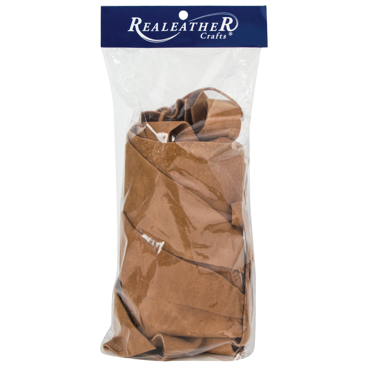 Realeather(R) Crafts Suede Trim Scrap Bag 8oz-Assorted