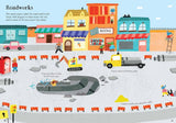 Little First Stickers Diggers And Cranes : Usborne