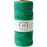 Hemptique Hemp Cord Spool 20lb 205'-Green