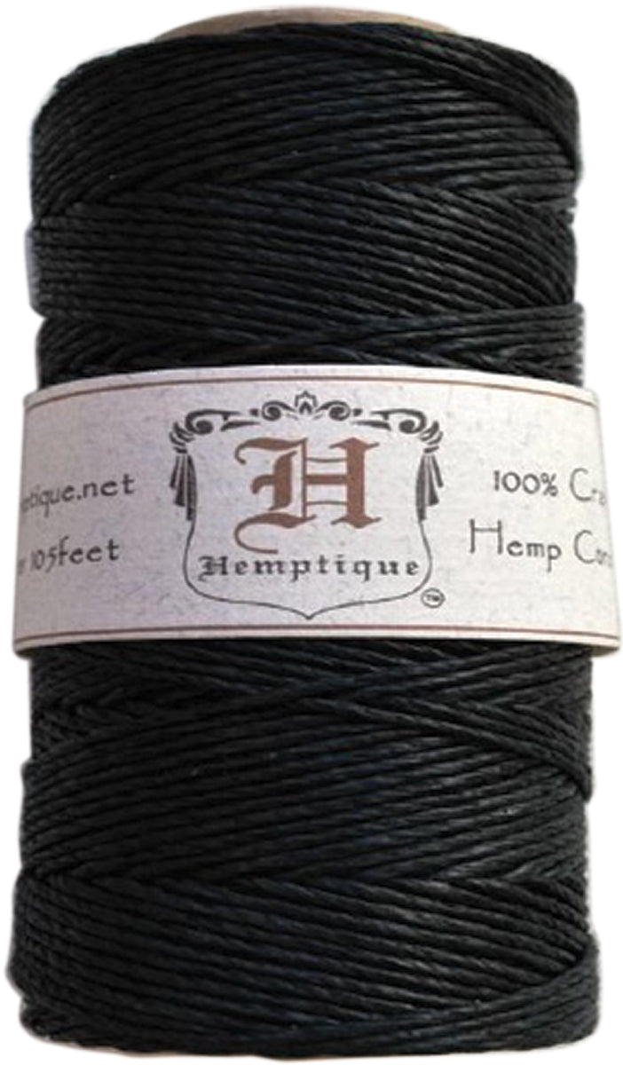 Hemptique Hemp Cord Spool 20lb 205'-Green