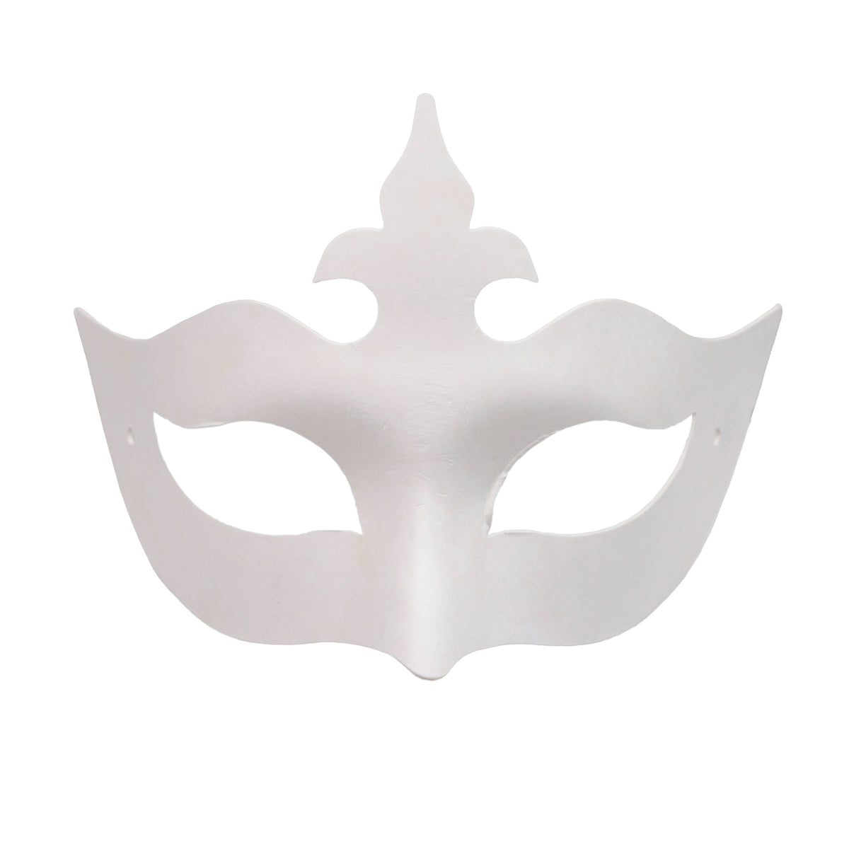 DIY White Paper Masquerade Mask (2 styles available)