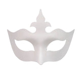 DIY White Paper Masquerade Mask (2 styles available)