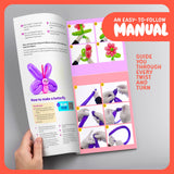 Balloon Animal Twisting Kit for Kids (with pump)