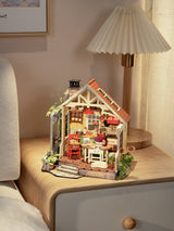 DIY Miniature House Kit: Sunlit Farmhouse Kitchen