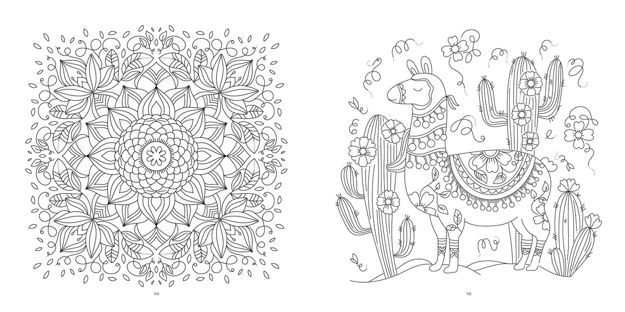Beautiful World Coloring Book