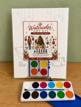 Watercolor Art Kit: Nutcracker Theme Designs