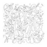 Happy Place Coloring Book