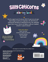 Silly Caticorns Coloring Book
