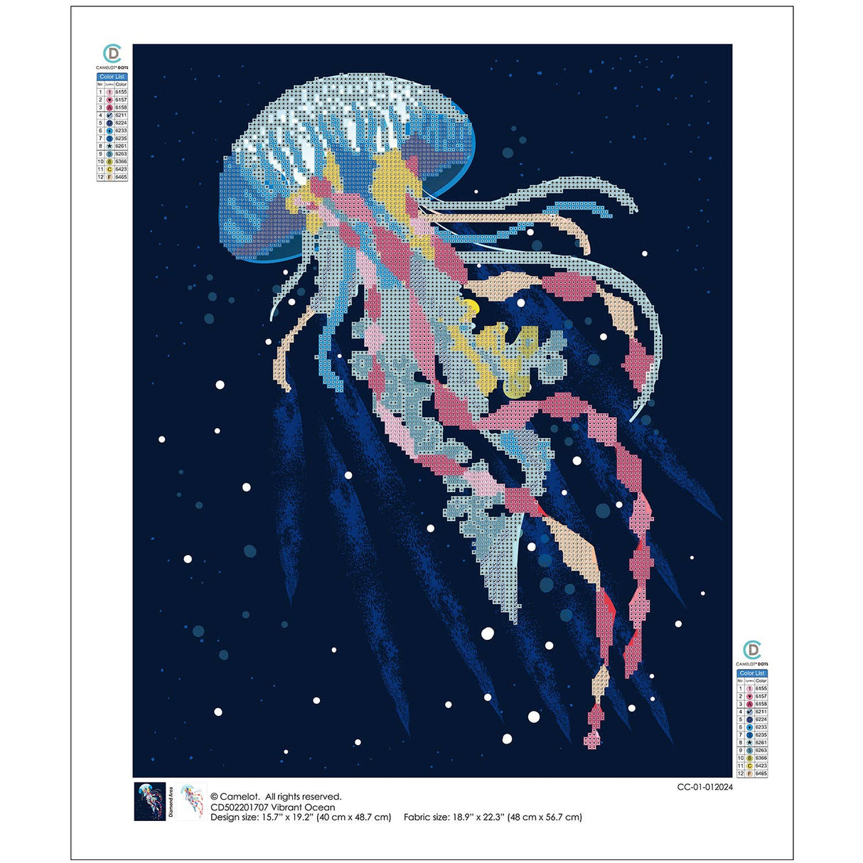 Vibrant Ocean Diamond Painting Kit