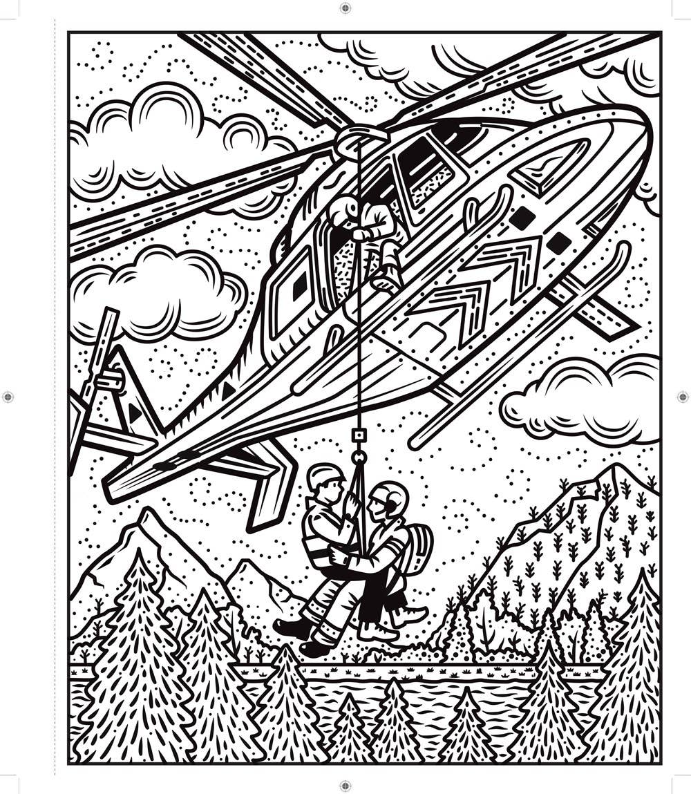 Planes and Helicopters Magic Painting Book : Usborne Books