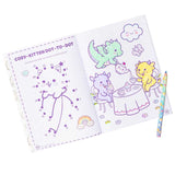 Kawaii Cuties: Coloring Book with Rainbow Pencil by Delaney Foerster