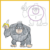 Drawing Shape by Shape: Create Unique Cartoon Characters!