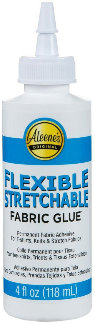 Aleene's Flexible Stretchable Fabric Glue-4oz